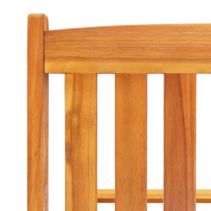 Sdraio 2 pz con Cuscini in Legno Massello di Acacia | homemem39