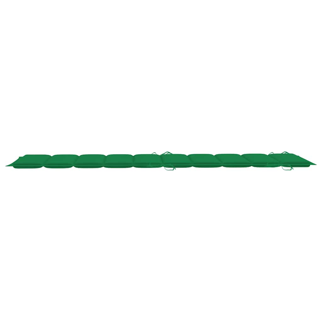 Lettini Prendisole 2 pz con Cuscini in Legno Massello d'Acacia