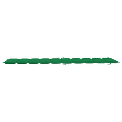 Lettini Prendisole 2 pz con Cuscini in Legno Massello d'Acacia