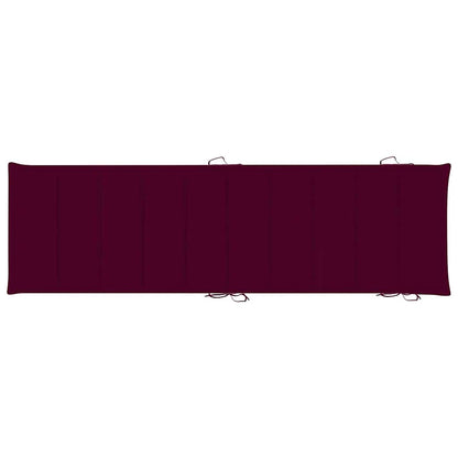 Lettini Prendisole 2 pz con Cuscini in Legno Massello d'Acacia - homemem39