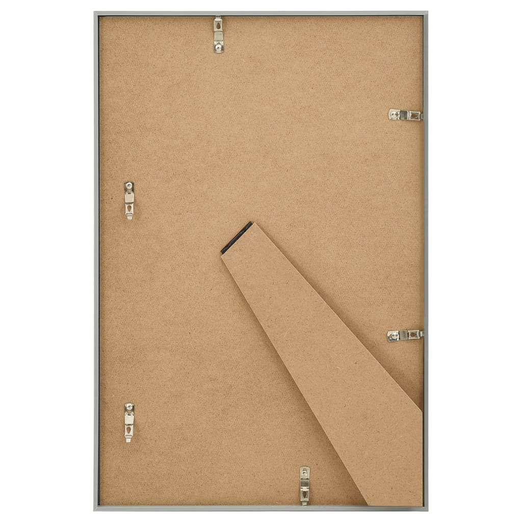 Cornici Foto Collage 3 pz per Tavolo Argento 21x29,7cm in MDF | homemem39