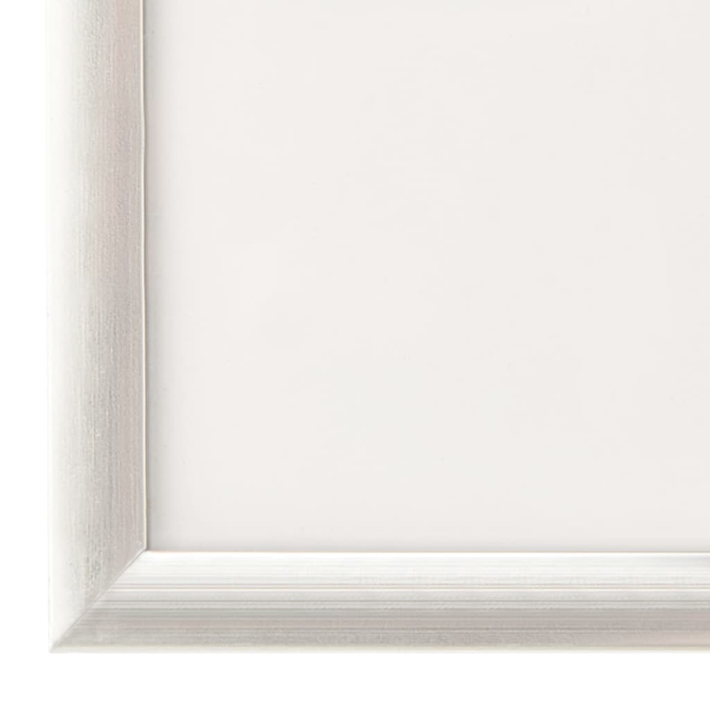 Cornici Foto Collage 5 pz per Muro o Tavolo Argento 70x90cm MDF | homemem39