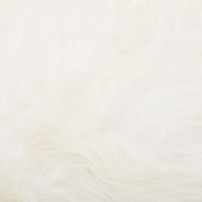 Fodera per Sedia in Pelle di Pecora Islandese Crema 70x110 cm - homemem39