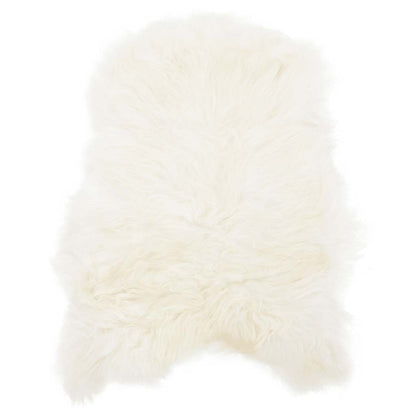 Fodera per Sedia in Pelle di Pecora Islandese Crema 70x110 cm - homemem39