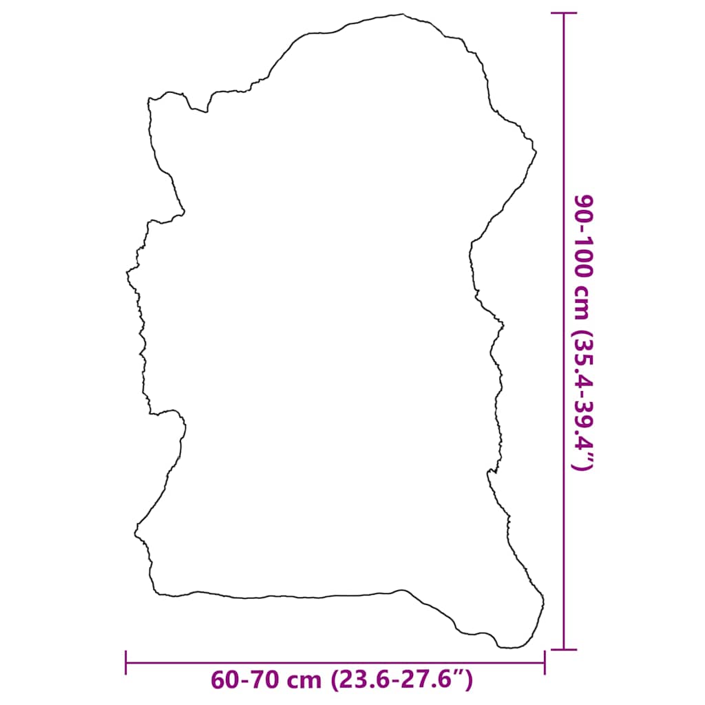 Pelle di Montone (60-70)x(90-100) cm