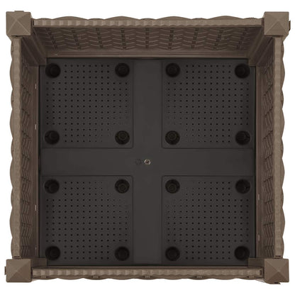 Fioriera Rialzata 40x40x23 cm in Polipropilene