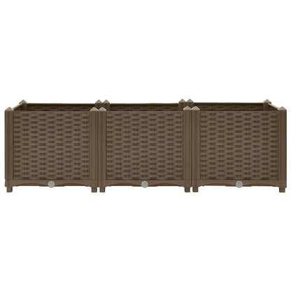 Letto rialzato 120x40x38 cm in polipropilene