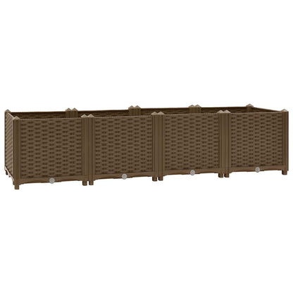Letto rialzato 160x40x38 cm in polipropilene