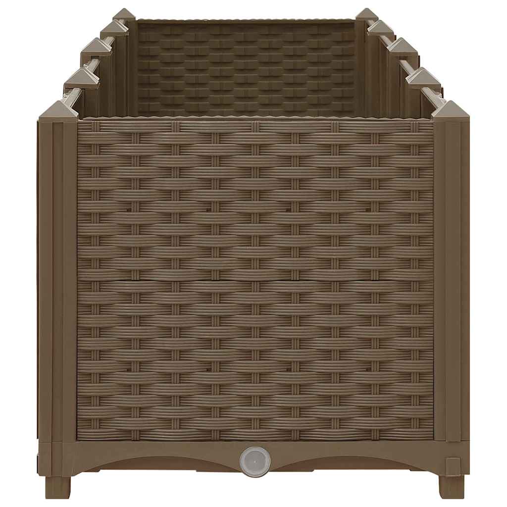 Letto rialzato 160x40x38 cm in polipropilene