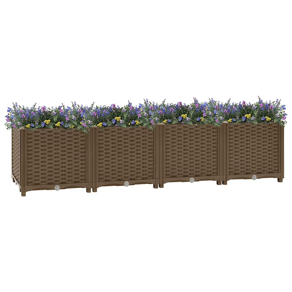 Letto rialzato 160x40x38 cm in polipropilene