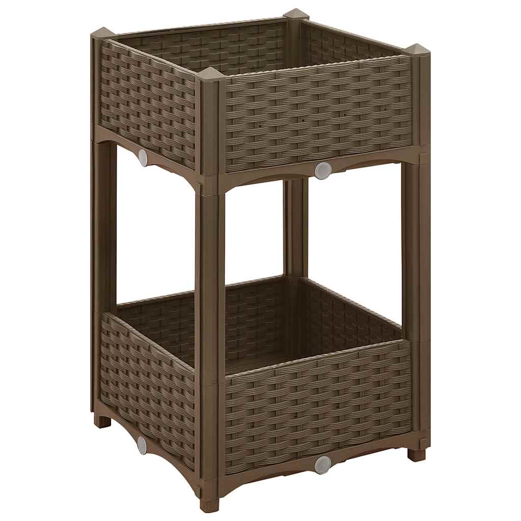 Fioriera Rialzata 40x40x71 cm in Polipropilene