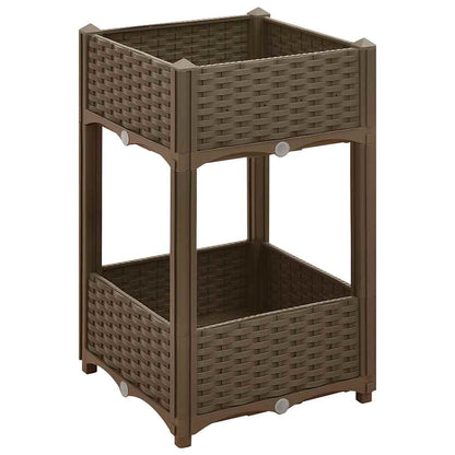 Fioriera Rialzata 40x40x71 cm in Polipropilene
