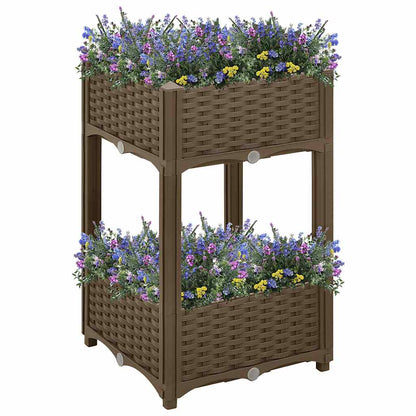 Fioriera Rialzata 40x40x71 cm in Polipropilene