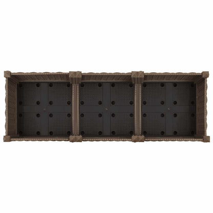 Fioriera Rialzata 120x40x71 cm in Polipropilene