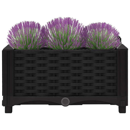 Fioriera Rialzata 40x40x23 cm in Polipropilene | homemem39