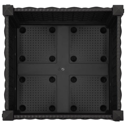 Fioriera Rialzata 40x40x23 cm in Polipropilene | homemem39