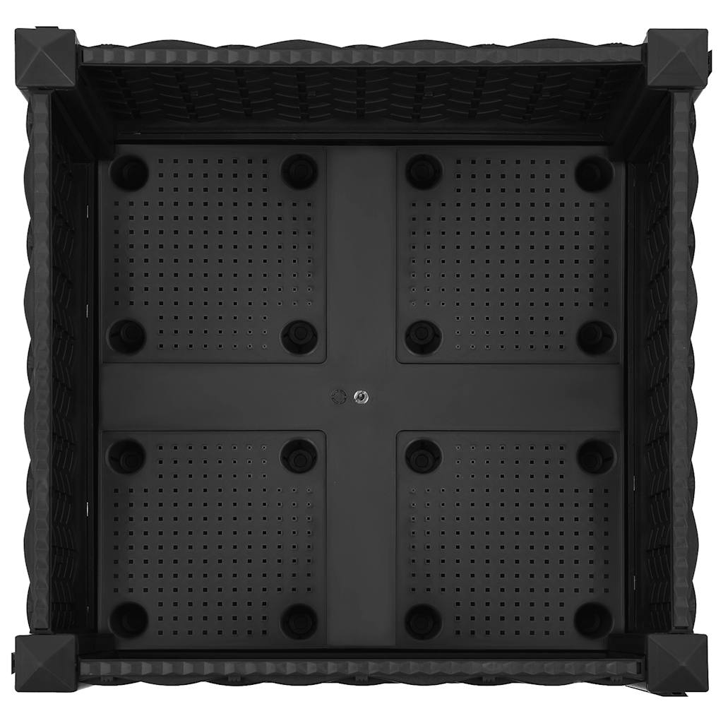 Fioriera Rialzata 40x40x23 cm in Polipropilene