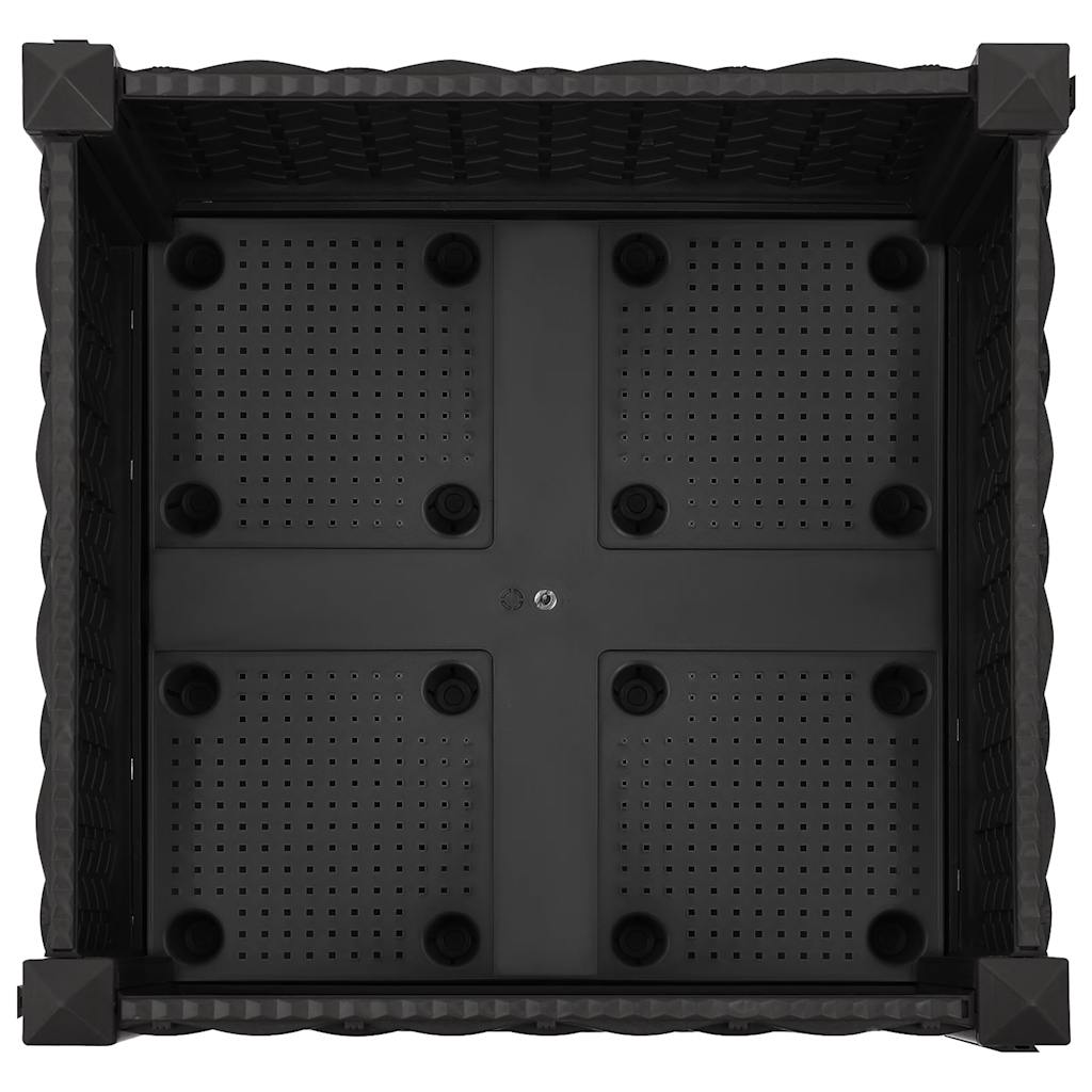 Fioriera Rialzata 40x40x23 cm in Polipropilene - homemem39