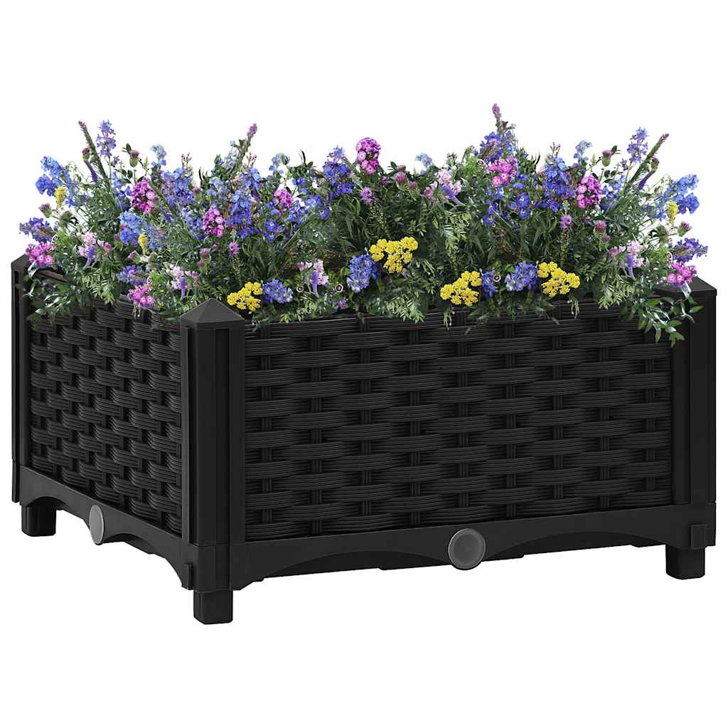 Fioriera Rialzata 40x40x23 cm in Polipropilene | homemem39