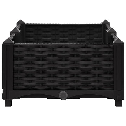 Fioriera Rialzata 80x40x23 cm in Polipropilene