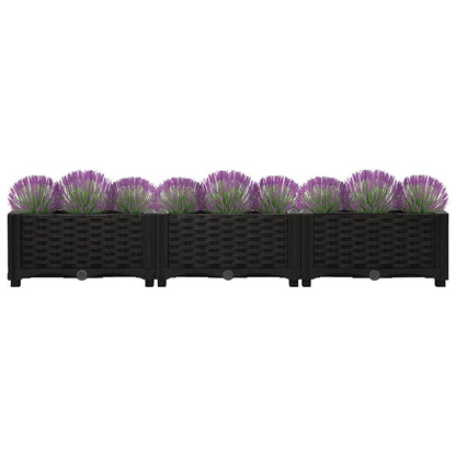 Fioriera Rialzata 120x40x23 cm in Polipropilene