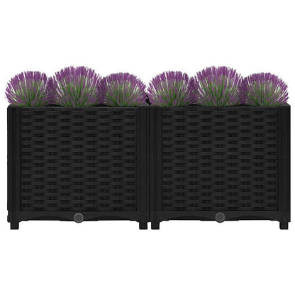 Letto rialzato 80x40x38 cm in polipropilene
