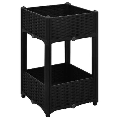 Fioriera Rialzata 40x40x71 cm in Polipropilene | homemem39