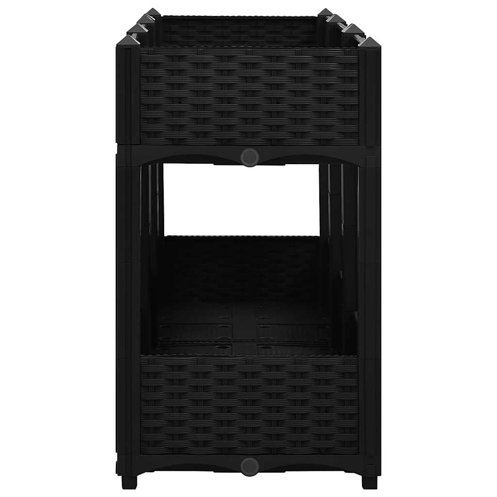Fioriera Rialzata 120x40x71 cm in Polipropilene
