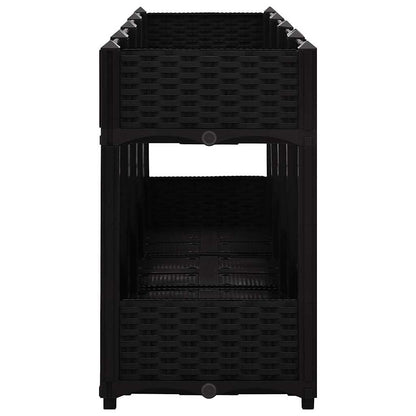 Fioriera Rialzata 160x40x71 cm in Polipropilene