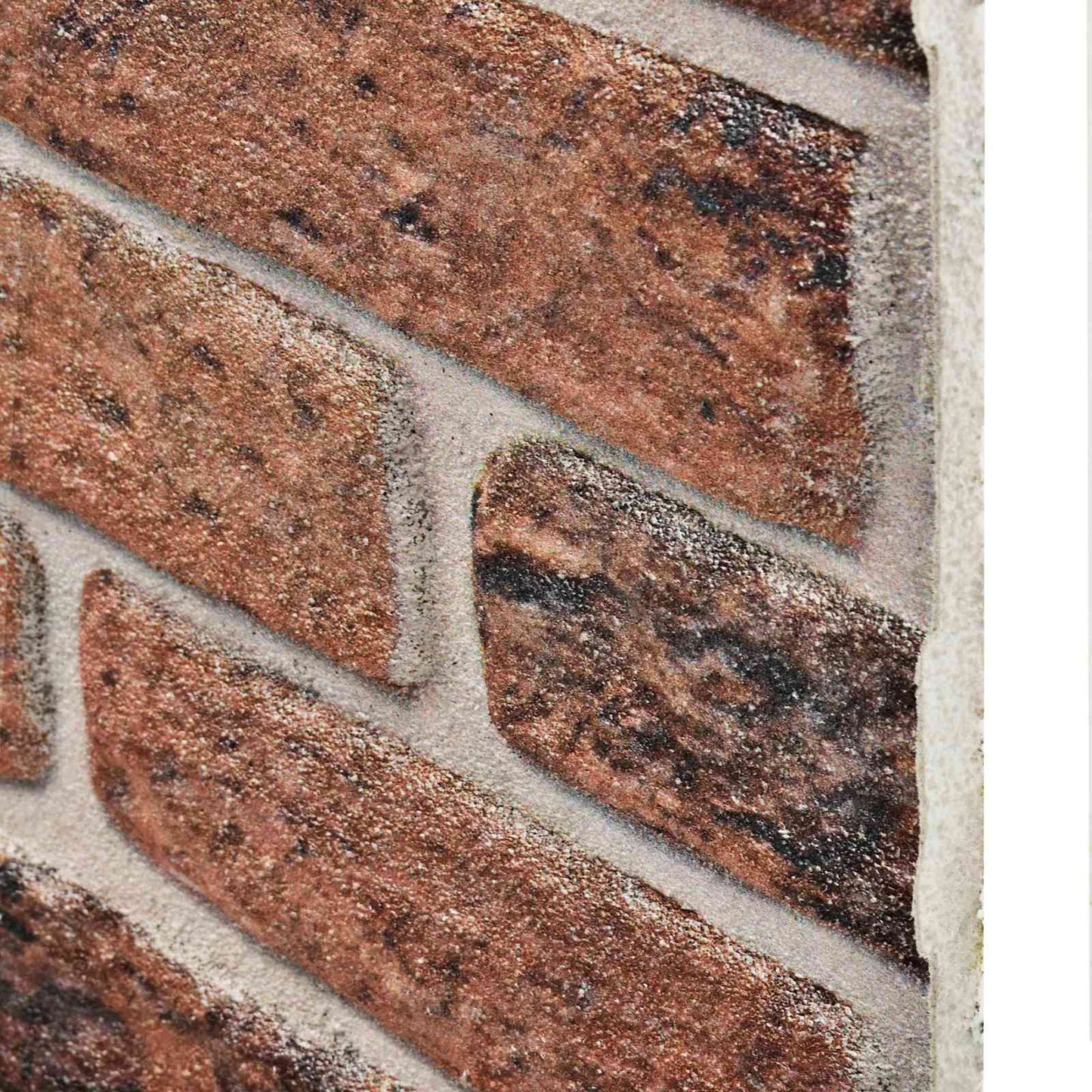Pannelli da parete 10 pcs Mattone Marrone 100 x 50 cm | homemem39
