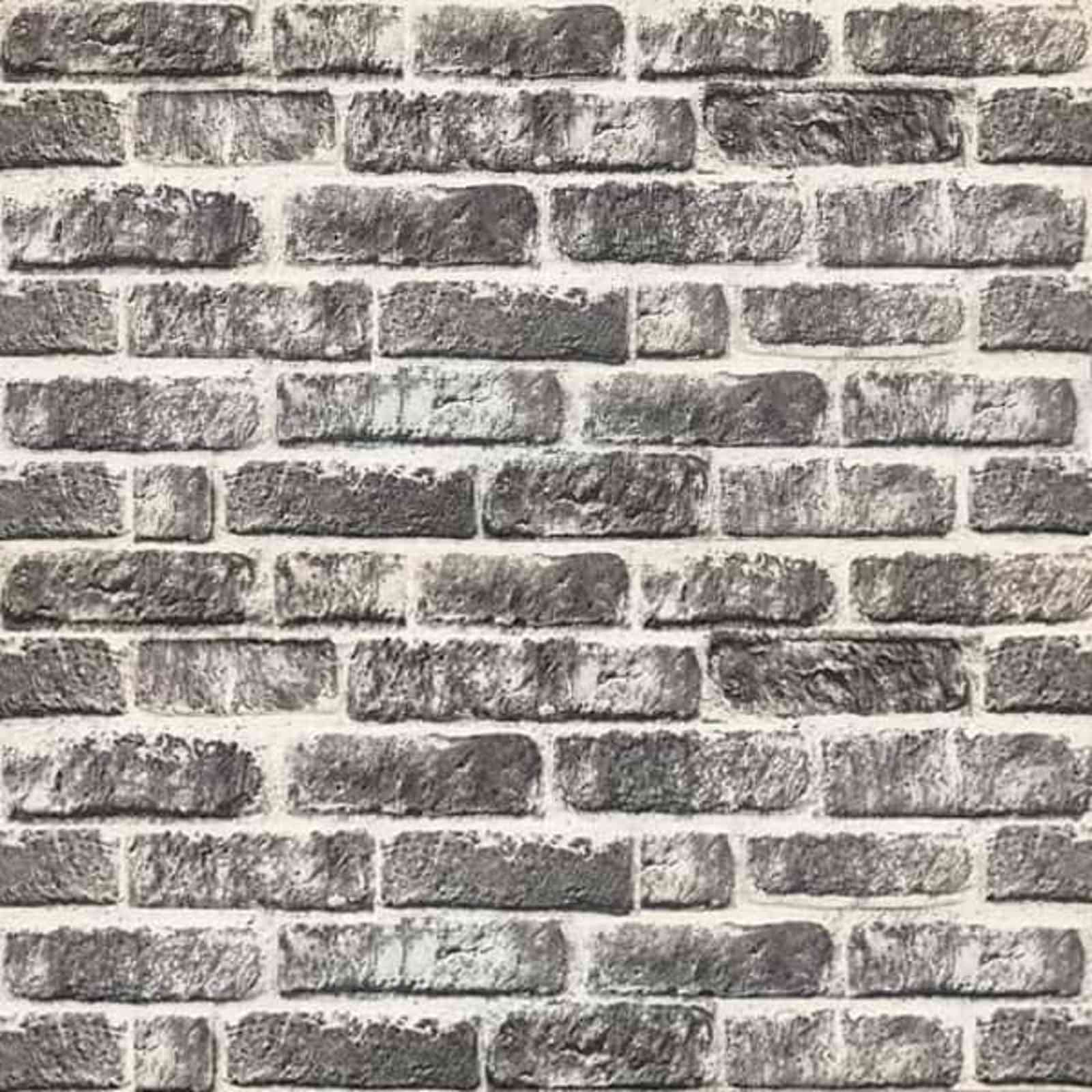 Pannelli da parete 10 pcs Grigio Scuro e Bianco 100 x 50 cm | homemem39
