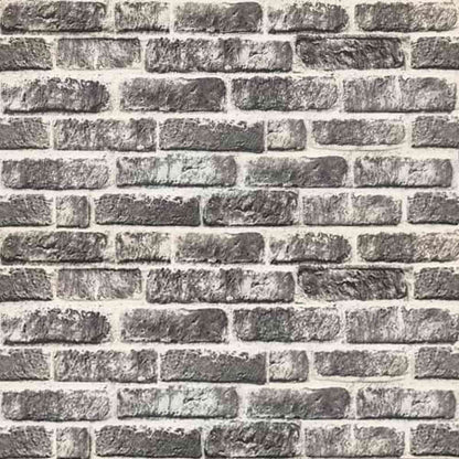 Pannelli da parete 10 pcs Grigio Scuro e Bianco 100 x 50 cm | homemem39