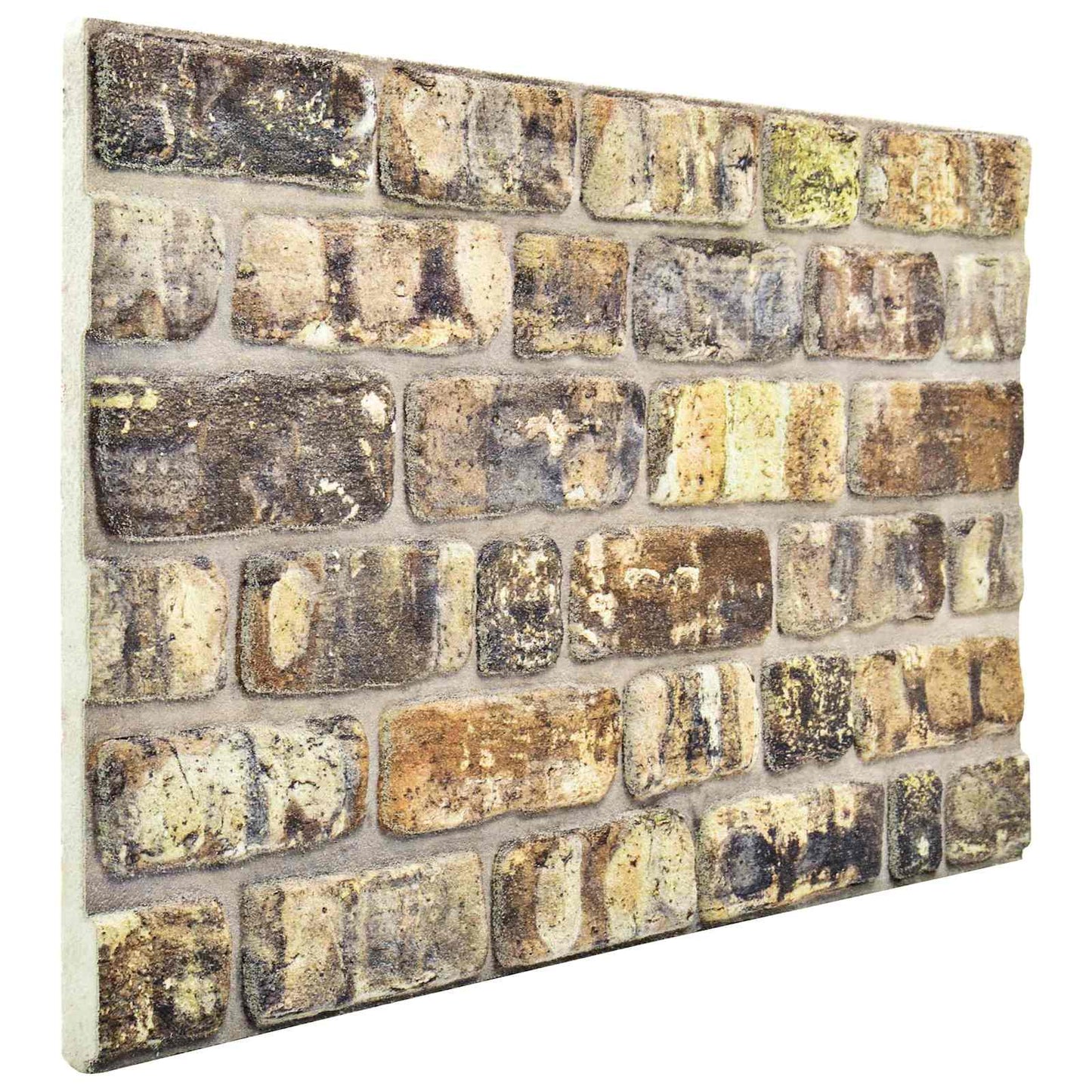 Pannelli da parete 10 pcs Multicolore 100 x 50 cm Schiuma EPS