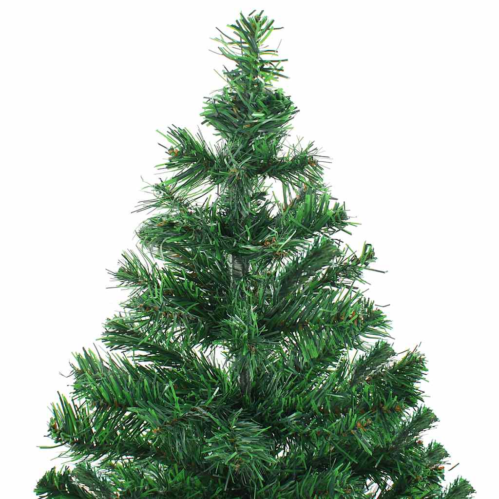 Albero di Natale Preilluminato con Palline 150 cm 380 Rami | homemem39
