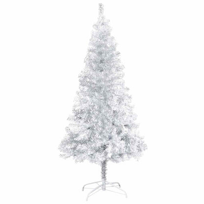 Albero di Natale Preilluminato con Palline Argento 120 cm PET | homemem39