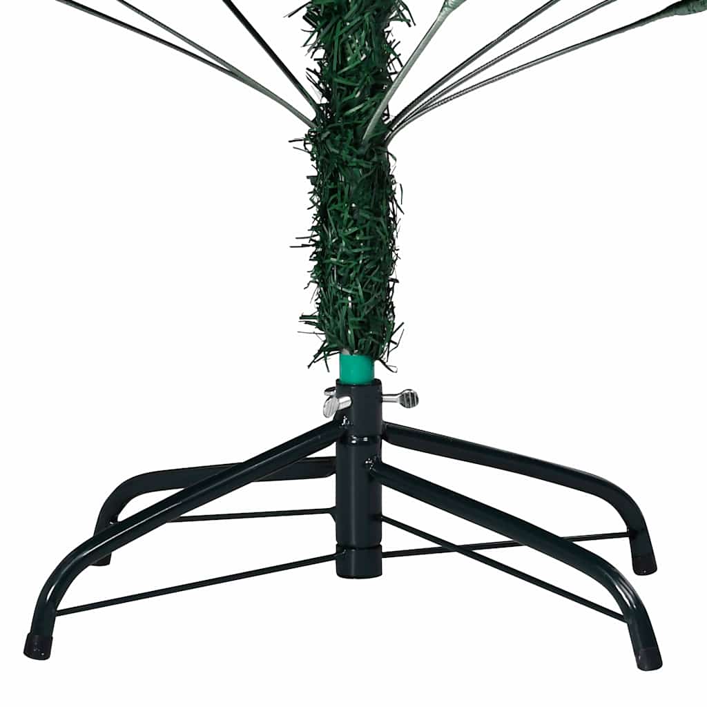 Albero di Natale Preilluminato con Palline Verde 180 cm PVC | homemem39