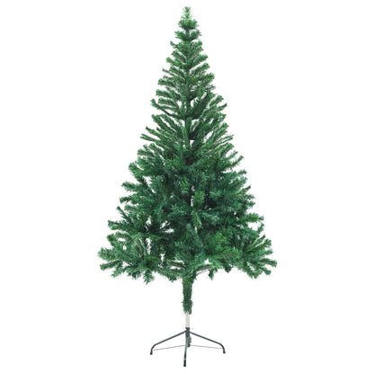 Albero di Natale Preilluminato con Palline 150 cm 380 Rami | homemem39