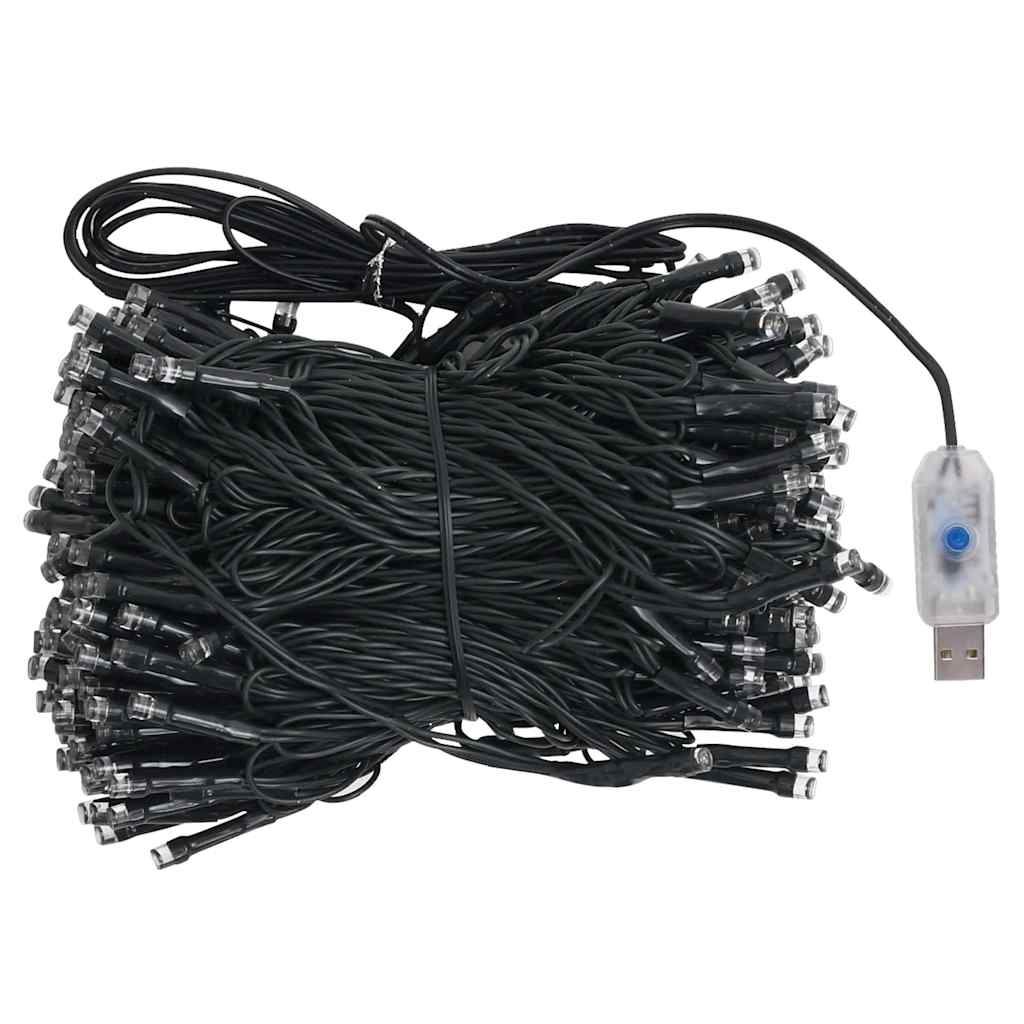 Albero di Natale Preilluminato Palline Bianco 210 cm 910 Rami | homemem39