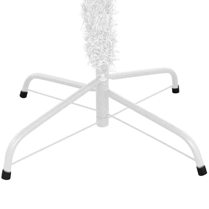 Albero di Natale Artificiale Preiluminato Palline 240 cm Bianco | homemem39