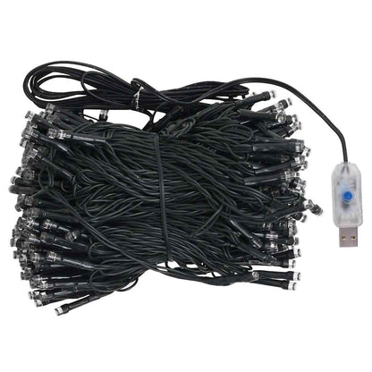 Albero di Natale Preilluminato con Palline Bianco 210 cm PVC | homemem39