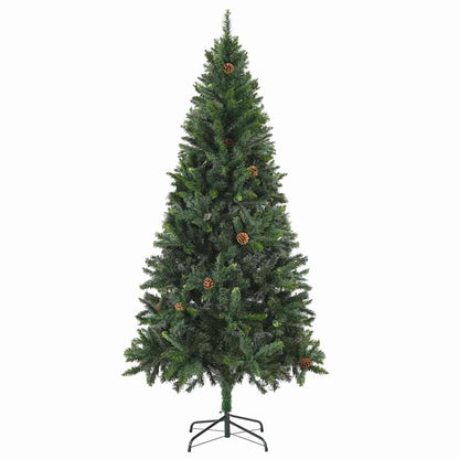Albero di Natale Preilluminato con Palline e Pigne 180 cm | homemem39