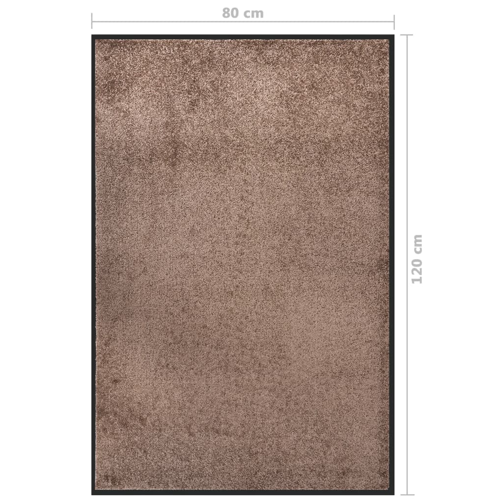 Zerbino Marrone 80x120 cm - homemem39