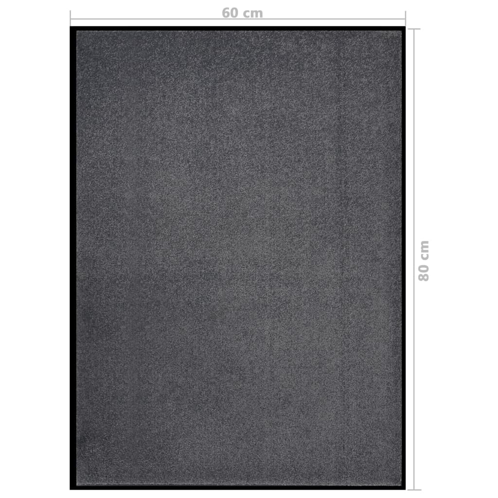 Zerbino Antracite 60x80 cm | homemem39