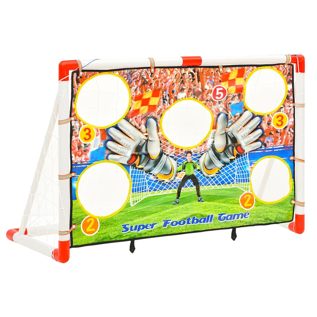 Set Porta da Calcio per Bambini con Pannello 120x51x77,5 cm - homemem39