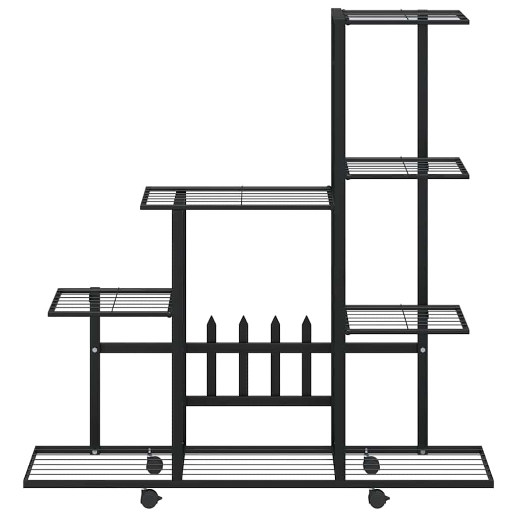 Portapiante con Ruote 94,5x25x92,5 cm in Metallo