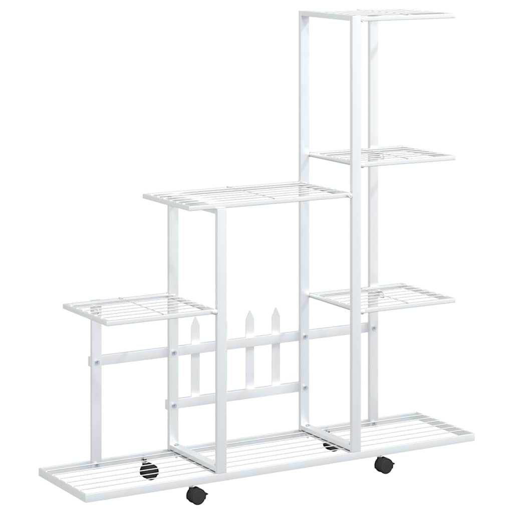 Portapiante con Ruote 94,5x25x92,5 cm in Metallo