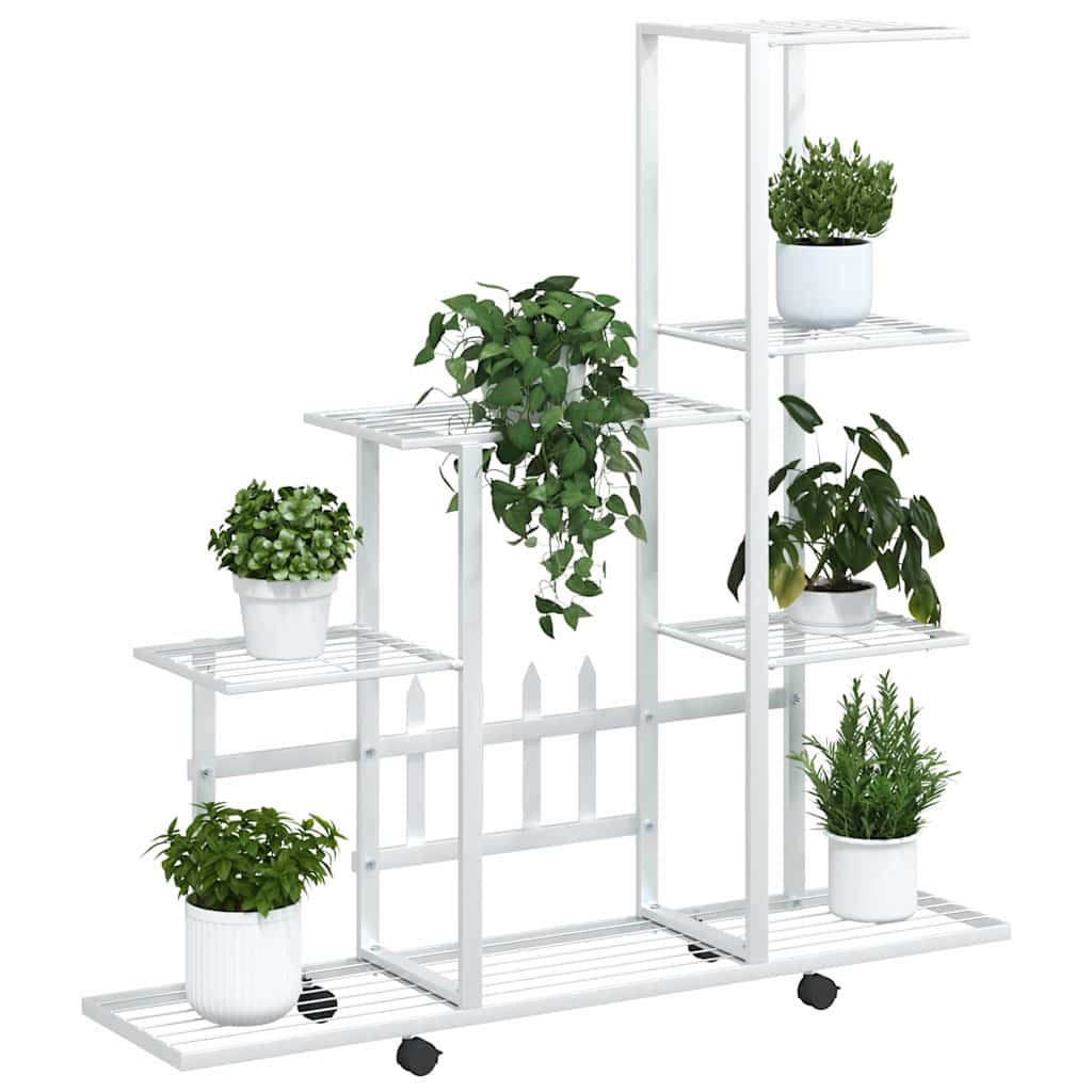 Portapiante con Ruote 94,5x25x92,5 cm in Metallo