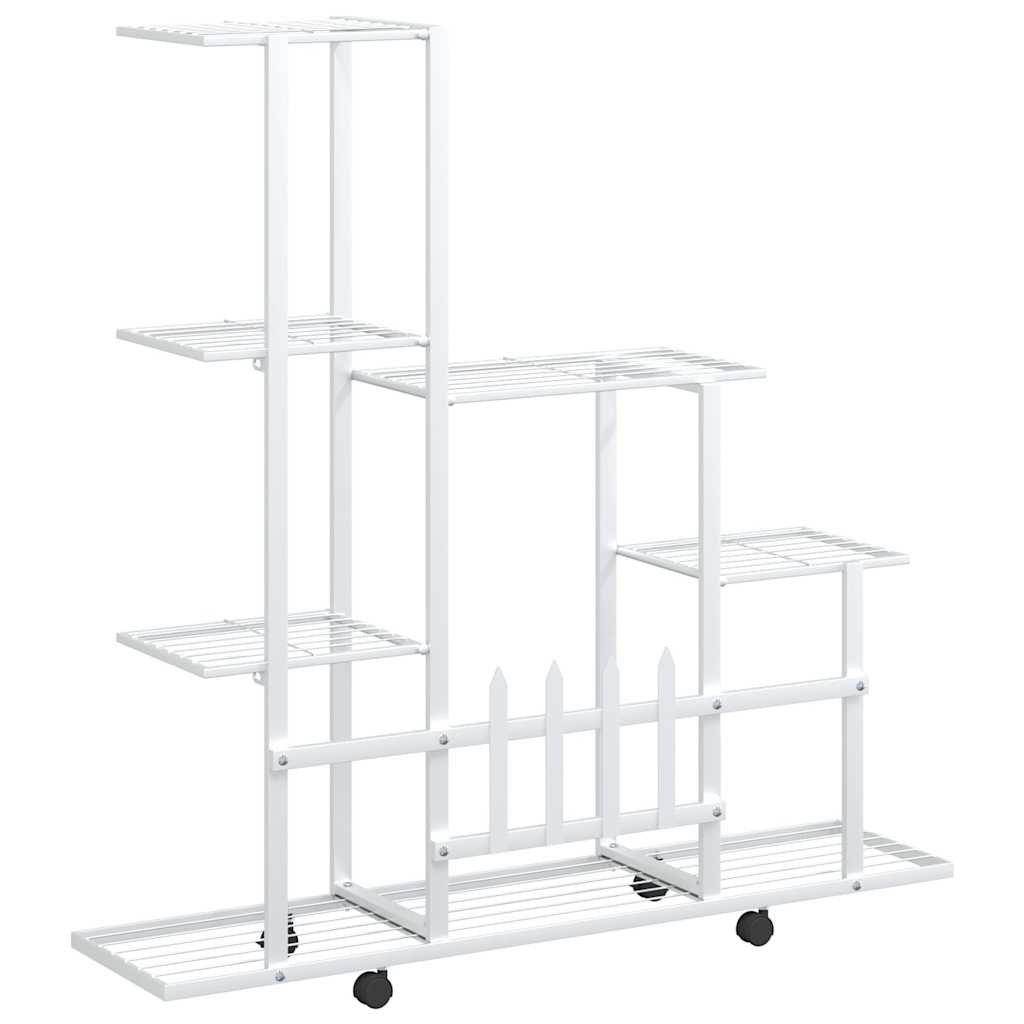 Portapiante con Ruote 94,5x25x92,5 cm in Metallo