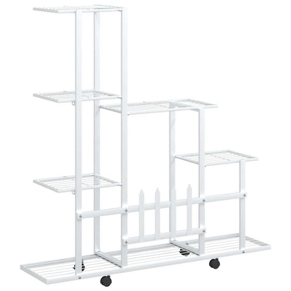 Portapiante con Ruote 94,5x25x92,5 cm in Metallo