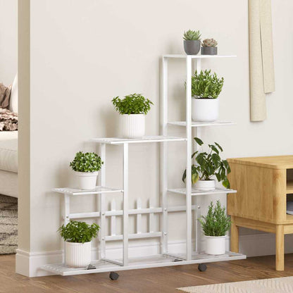 Portapiante con Ruote 94,5x25x92,5 cm in Metallo